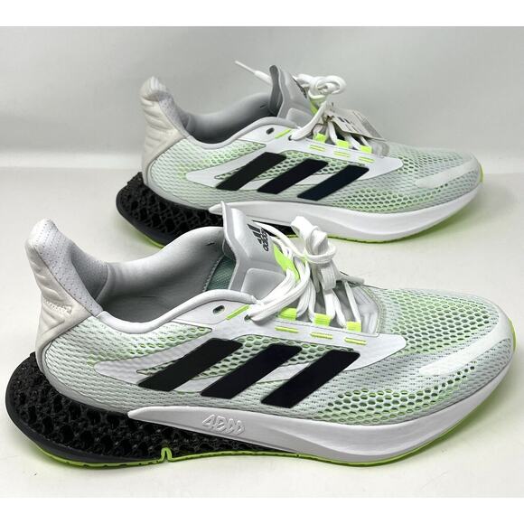 Adidas 4D FWD Pulse Mens Running Shoe Q46221 Sz 10.5 White Signal Green No Box main image 11